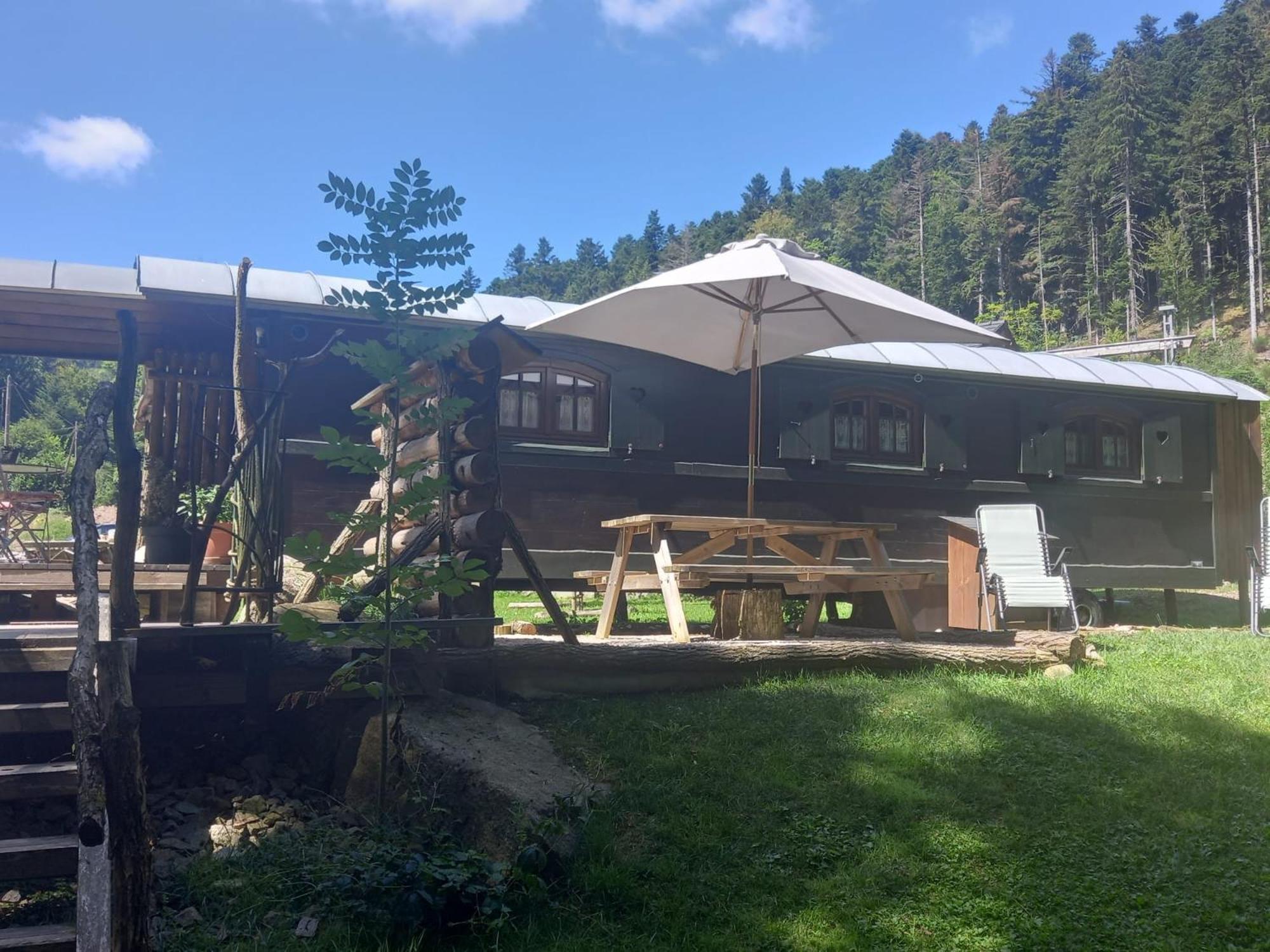 Villa La Roulotte du Randonneur à Rimbach-pres-Masevaux Extérieur photo